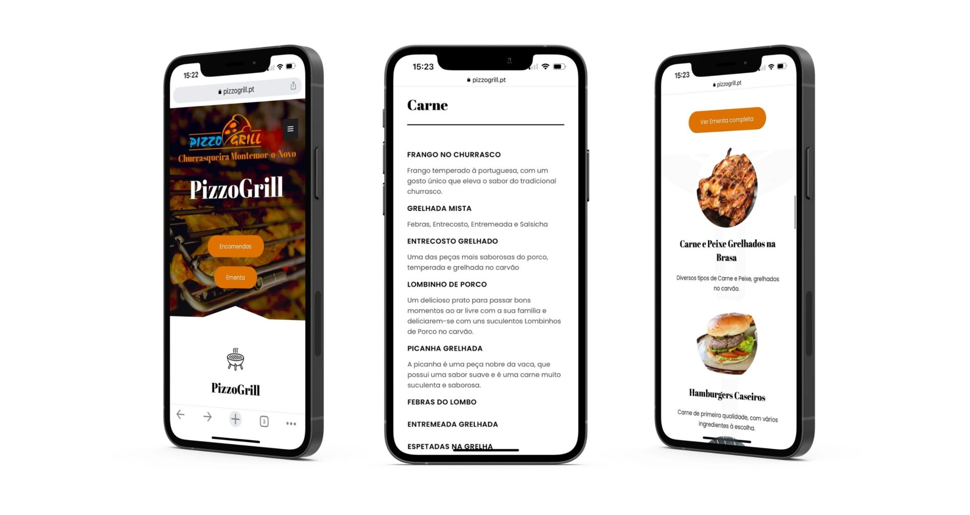 PIZZOGRILL-website